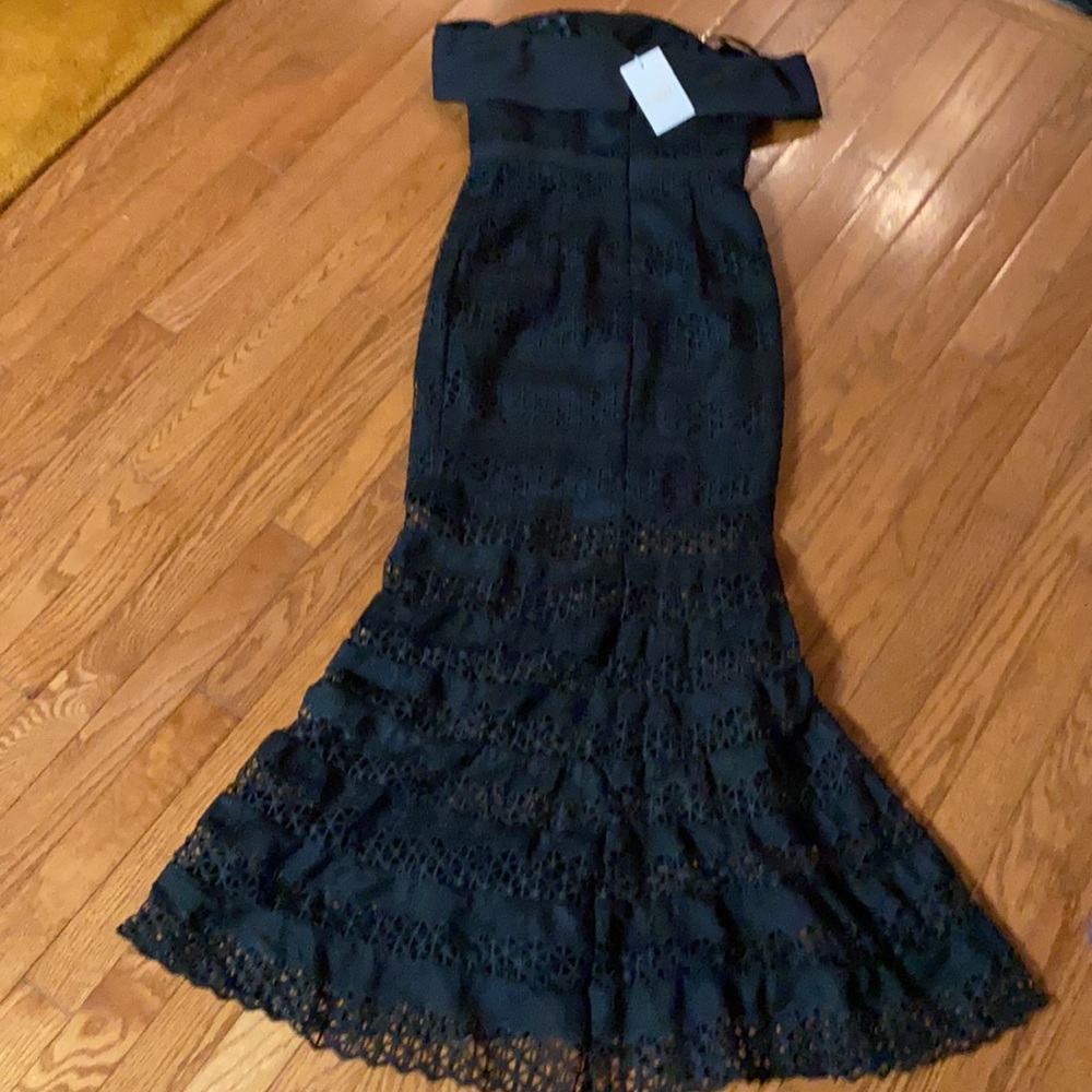 40  NWT JARLO TEGAN MAXI DRESS Sz 4 p2p 13.5 - Picture 10 of 13